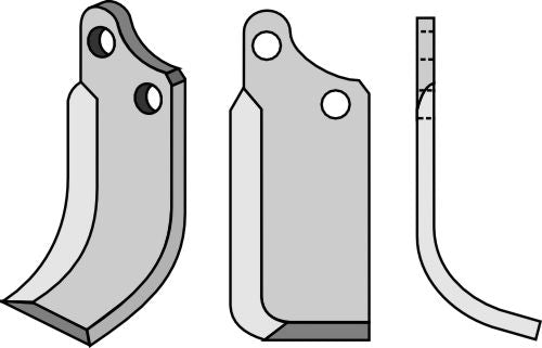 Blade 135x50mm, right