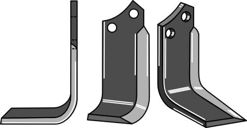 Klinge 176 x 75 mm, venstre