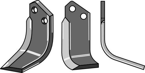 Terä 157 x 60 mm, oikea