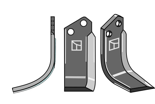 Blade DURAFACE, left model