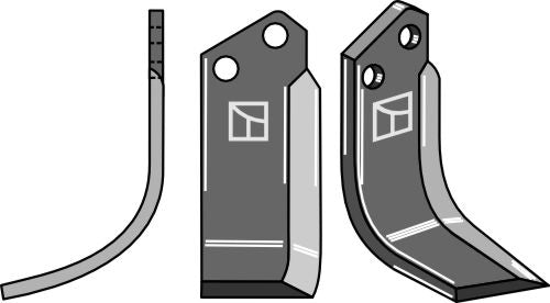 Blade 210x105mm, left
