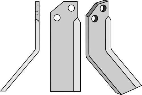 Blad 220 x 70 mm, vänster