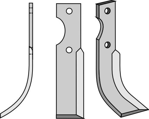 Blade 205x45mm, left