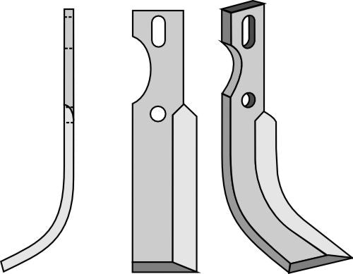 All-purpose Blade 230x45mm, left