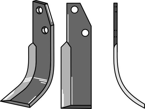 Klinge 145 x 45 mm, højre