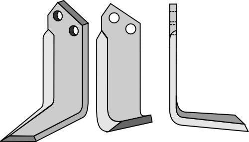 Terä 180 x 70 mm, oikea