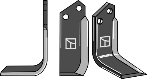 Terä 180 x 80 mm, vasen