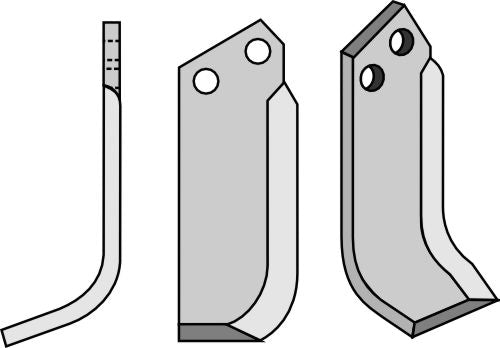 Terä 180 x 50 mm, vasen