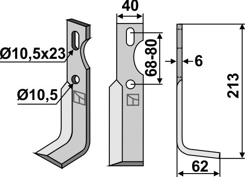 Allroundblad, höger