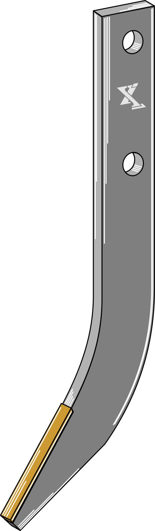 Rivileikkurin koukku - Kova metalli