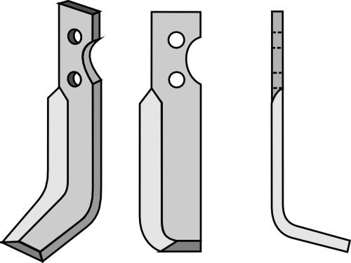 Blade 125x30mm, right