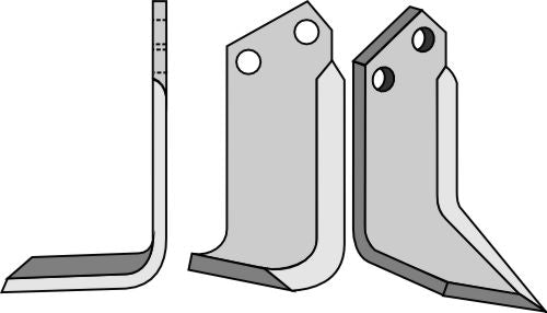 Blad 234 x 80 mm, vänster