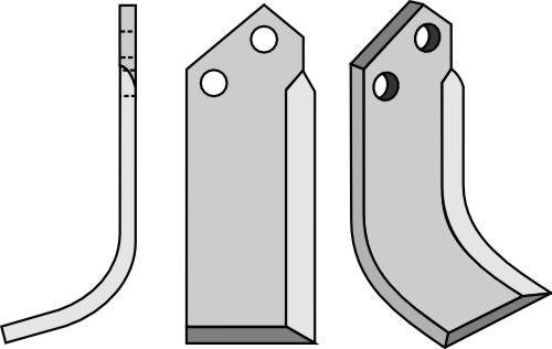 Klinge 150 x 60 mm, venstre