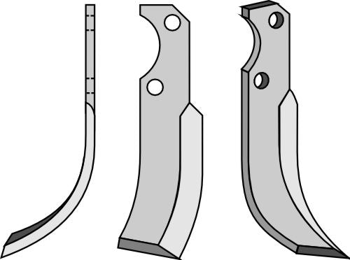 Klinge 215 x 45 mm, venstre