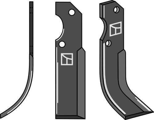 Blad 235 x 45 mm, vänster