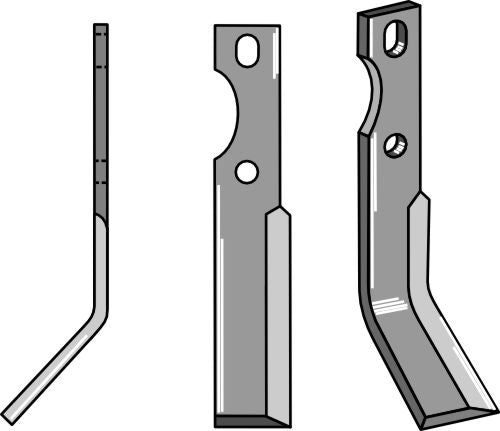 Terä 300 x 50 mm, vasen