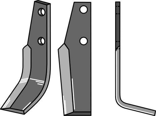 Blad 199 x 45 mm, höger