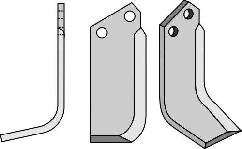 Blade 197x80mm, left