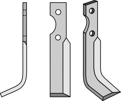 Terä 210 x 30 mm, vasen