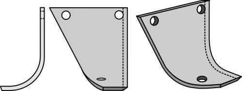 Terä 83 x 104 mm, vasen