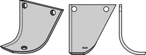 Blade 83x104mm, right