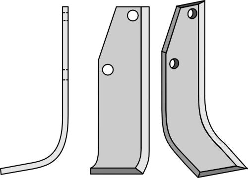 Blade 260x80mm, left