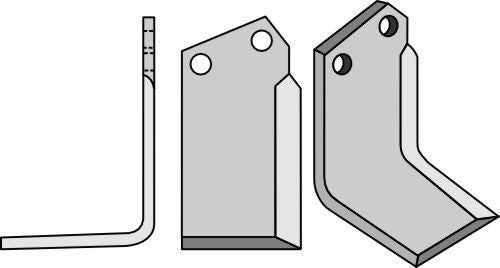 Klinge 200 x 105 mm, venstre