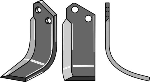 Blade 210x90mm, right