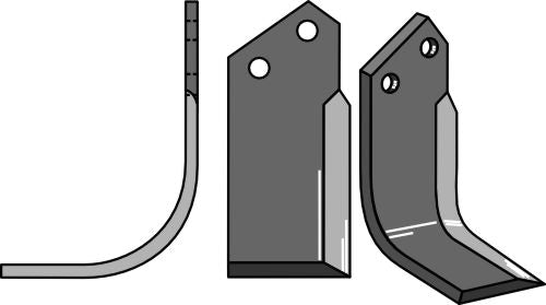 Blade 200x105mm, left