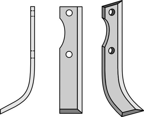 Blad 190x40mm, venstre