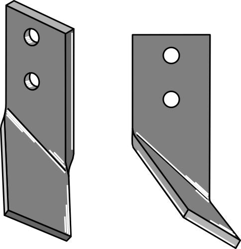 Rotationspinne 235x80 mm, vänster