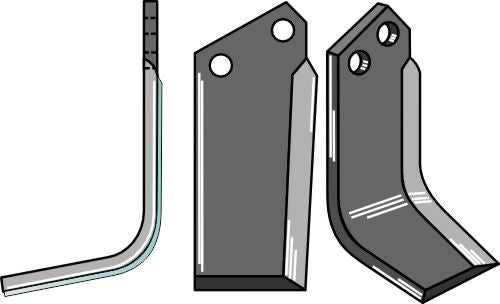 Blade DURAFACE 203x105mm, left