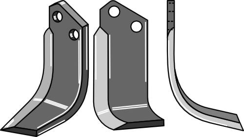 Terä 195 x 80 mm, oikea