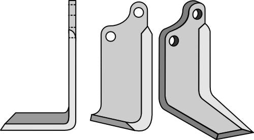 Blad 192x80mm, venstre