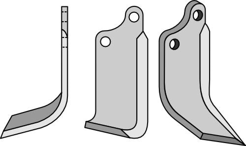 Blade 186x80mm, left