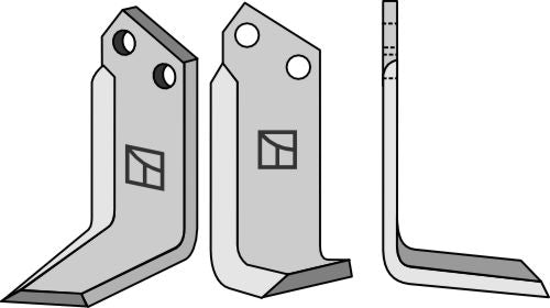 Blade 195x80mm, right