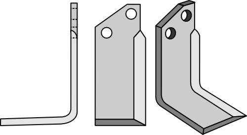 Klinge 168 x 70 mm, venstre