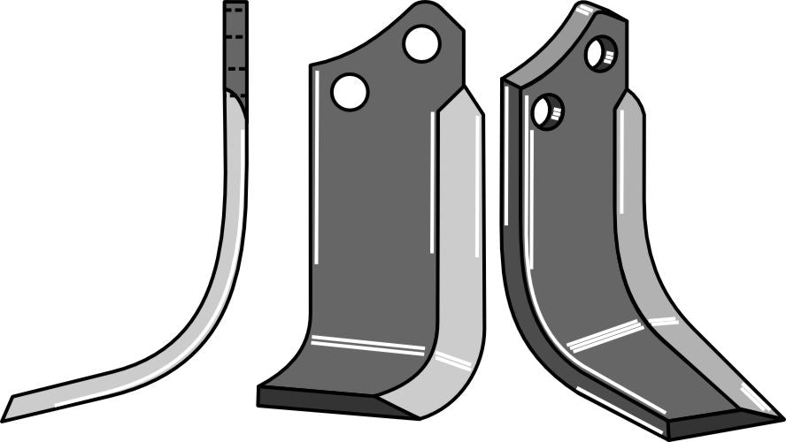 Blade 190x80mm, left