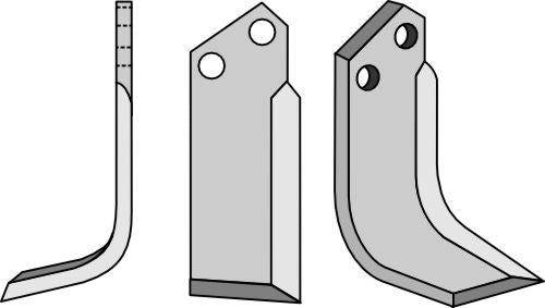 Blad 170 x 50 mm, vänster