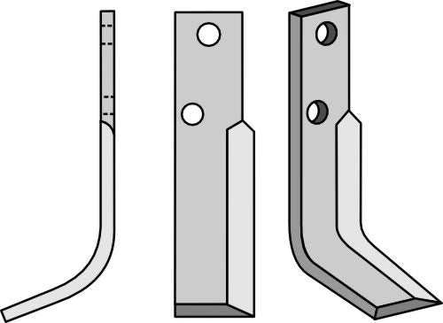 Blad 153x30mm, venstre