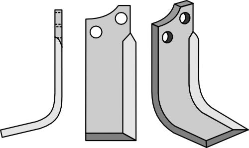 Blade 128x50mm, left