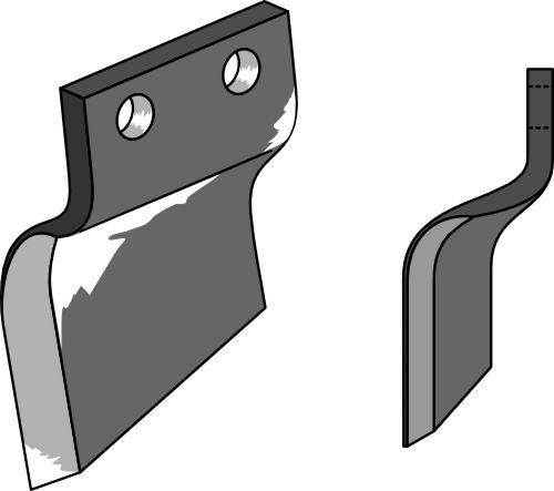 Trencher blade - left model