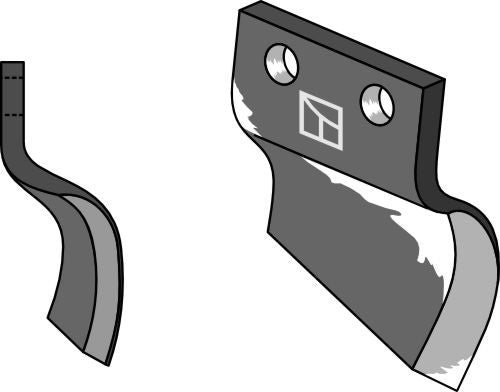 Trencher blade - right model
