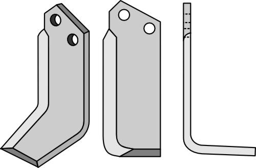 Blade 200x80mm, right