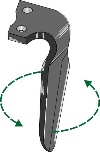 Tind for rotorharver 310 mm, venstre