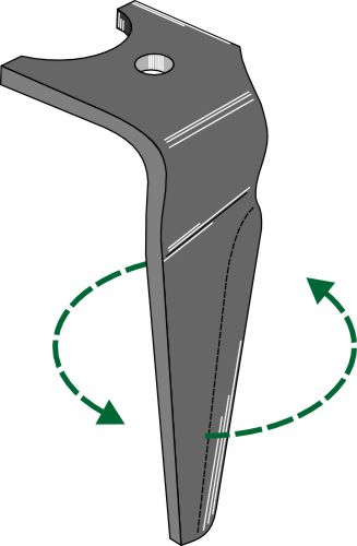 Tænder til rotorharver, venstre