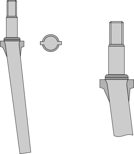 Tænder til rotorharver