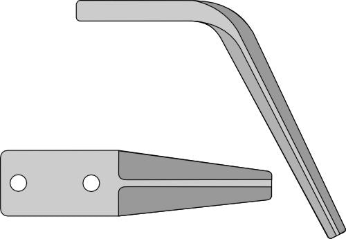 Tine for rotary harrows 180mm