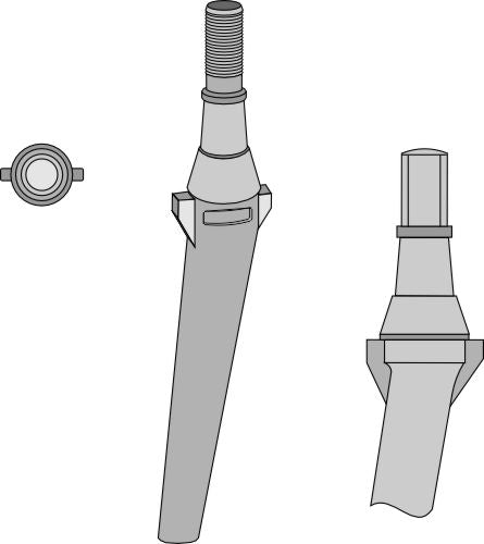 Tine for rotary harrows