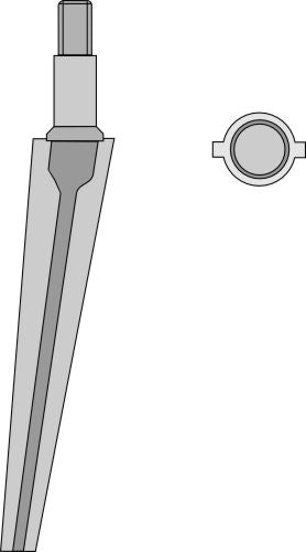 Tine for rotary harrows 322mm